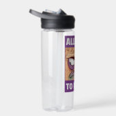 Allergisch voor mensen waterfles (Rechts)