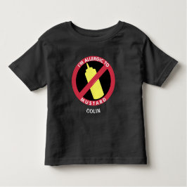 Allergisch voor mosterd Kinder allergie gepersonal Shirts