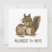 Allergisch voor noten (Achterkant)