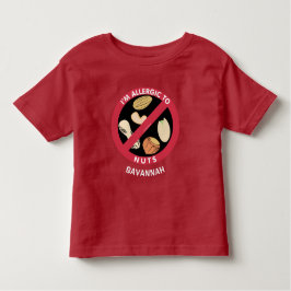 Allergisch voor noten Kinder allergie gepersonalis Kinder Shirts