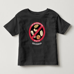 Allergisch voor noten Kinder allergie gepersonalis Shirts
