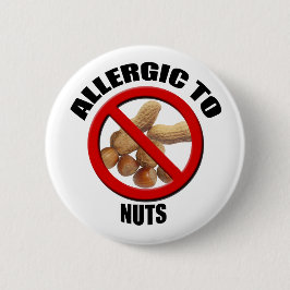 Allergisch voor Nuts Medical Alert Std Button