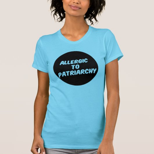 Allergisch voor patriarchaat t-shirt (Voorkant)