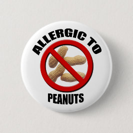 Allergisch voor Peanuts Medical Alert Std Button
