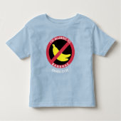Allergische reactie op gepersonaliseerde Kinderen Kinder Shirts (Voorkant)