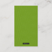 Allergy Alert Grass Duotones Contactkaartje (Achterkant)