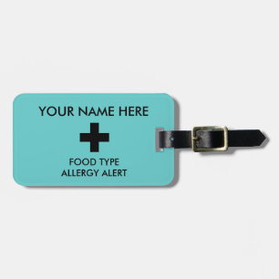 Allergy ID & I.C.E. Label Bagagelabel