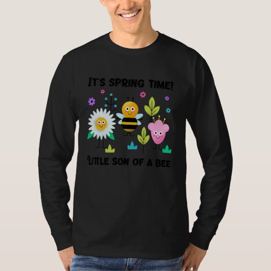 Allergy Its Spring Time Little Son Of A Bee T-shirt (Voorkant)