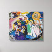 Allerheiligen Dag I | Kandinsky | Canvas Afdruk (Voorkant)