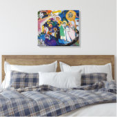 Allerheiligen Dag I | Kandinsky | Canvas Afdruk (Insitu (Slaapkamer))