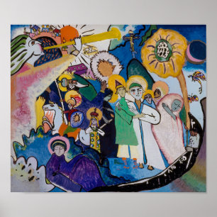 Allerheiligen Dag I   Kandinsky   Poster