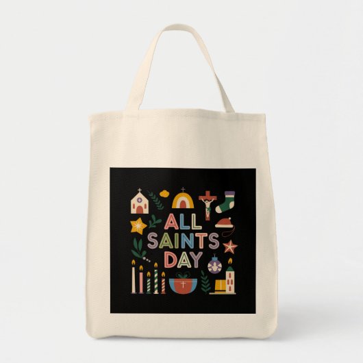 Allerheiligen vieren de betekenisvolle dag tote bag (Voorkant)