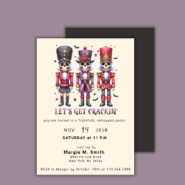 Allerheiligenfeest Feest Notenkrakers Halloween Ke Kaart