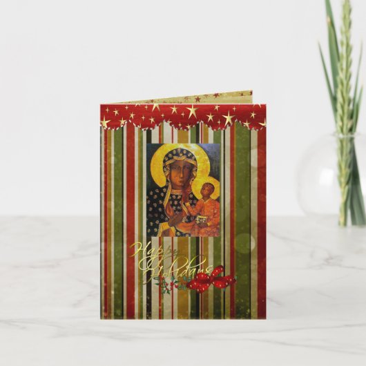 Allerheiligste Kaart van Kerstmis (Voorkant)