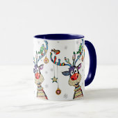 ALLERKERSTELIJKSTE RENDIER OOIIT KERST MOK (Voorkant rechts)