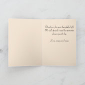 Allerlei Gelegenheids Vogelnest Bedankbrief Bedankkaart (Binnen)