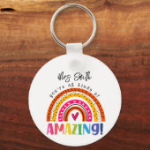 allerlei geweldige cadeautjes voor leraren sleutelhanger (Achterkant)