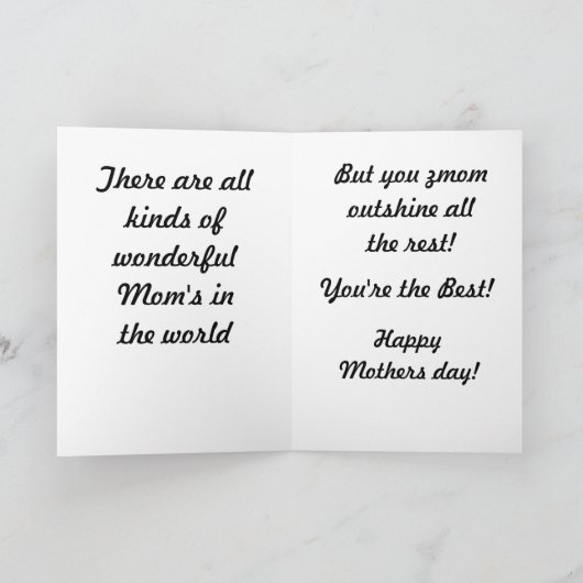 ALLERLEI MOEDERDAG kaart (Binnen)