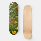 Allerlei mooie bloemen persoonlijk skateboard (Voorkant)