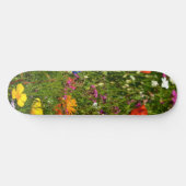 Allerlei mooie bloemen persoonlijk skateboard (Horizontaal)