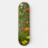 Allerlei mooie bloemen persoonlijk skateboard (Voorkant)