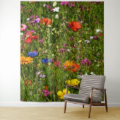 Allerlei mooie bloemen wandkleed (In situ)