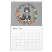 Allerlei soorten katten kalender (Feb 2027)