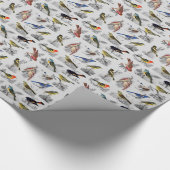 Allerlei soorten vogels inpakpapier (Hoek)