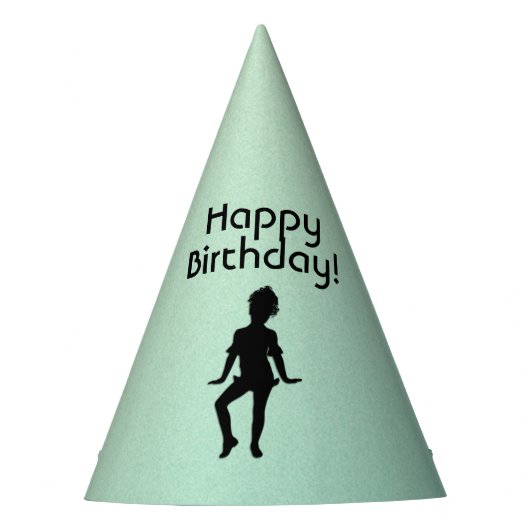 Allerleukste danseres Gefeliciteerd Feesthoedjes (Voorkant)