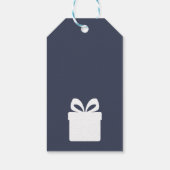 Allerleukste Kerst Familie Kerstvreugde Cadeaulabel (Achterkant)