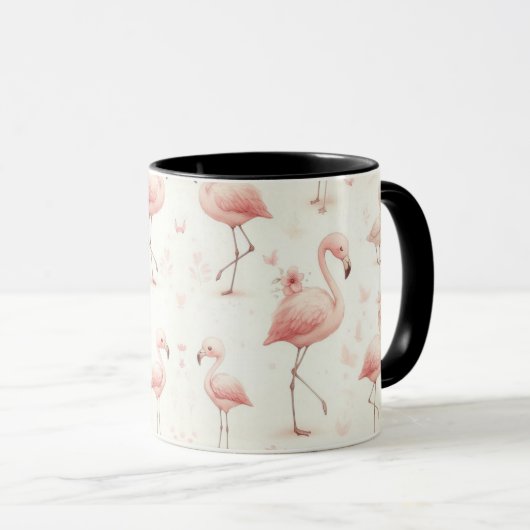 Allerliefste Flamingokudde Mok (Voorkant rechts)