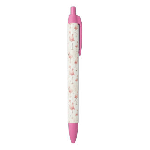 Allerliefste Flamingokudde Zwarte Inkt Pen