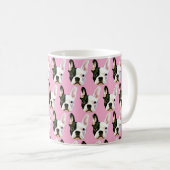 Allerliefste Roze Franse Bulldog Mok (Voorkant rechts)