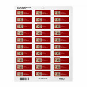 Allerliefste Valentijn Oude Adresstickers Etiket (Full Sheet)