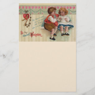 Allerliefste Valentijnstationery Briefpapier
