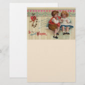 Allerliefste Valentijnstationery Briefpapier (Voorkant / Achterkant)