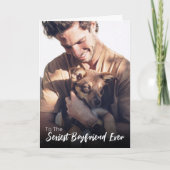 Allermooiste Boyfriend Foto Valentijnsdag Kaart (Voorkant)