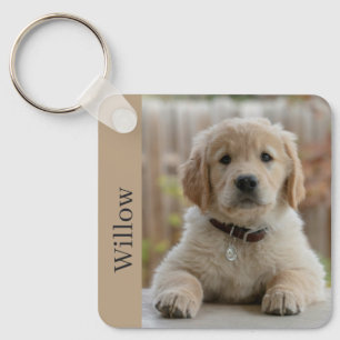 Allermooiste hond ooit Minimalistische huisdierenn Sleutelhanger