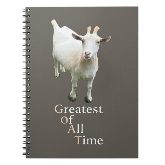 Allertijden beste Geit Notitieboek (Voorkant)