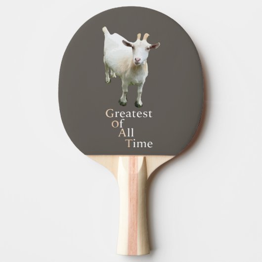 Allertijden beste Geit Tafeltennisbatje (Voorkant)