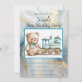 Alles aan boord Eerste verjaardag Kaart (Voorkant)