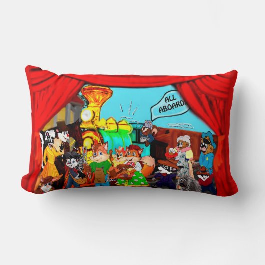 Alles aan boord! kussen (Voorkant)