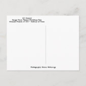 Alles aan boord! Train met kerstboomversiering Briefkaart (Achterkant)