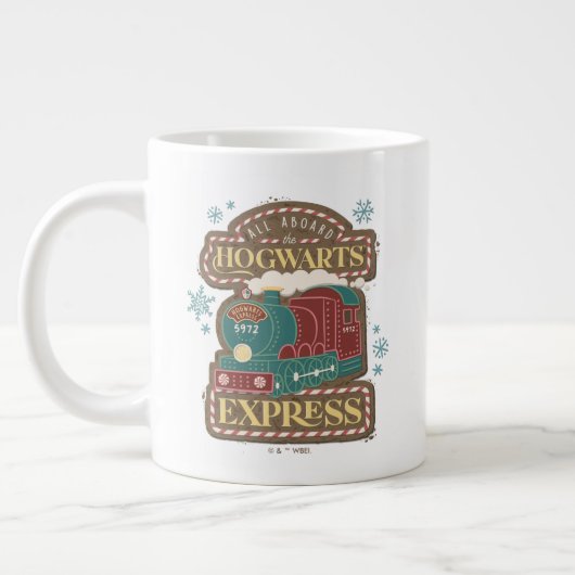 Alles aan boord van de HOGWARTS™ Express Christmas Grote Koffiekop (Links)