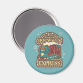 Alles aan boord van de HOGWARTS™ Express Christmas Magneet (Voorkant / Achterkant)
