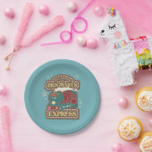 Alles aan boord van de HOGWARTS™ Express Christmas Papieren Bordje (Feest)