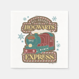 Alles aan boord van de HOGWARTS™ Express Christmas Servet