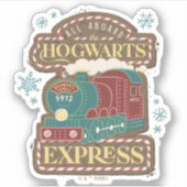 Alles aan boord van de HOGWARTS™ Express Christmas Sticker (Voorkant)