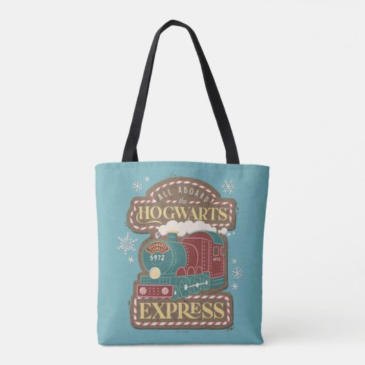 Alles aan boord van de HOGWARTS™ Express Christmas Tote Bag (Achterkant)
