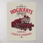 Alles aan boord van de Hogwarts Express Poster (Voorkant)
